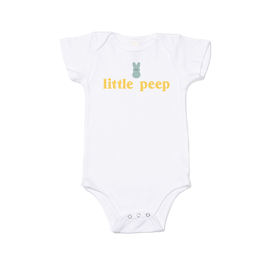 Little Peep - Bodysuit (White, Short Sleeve)