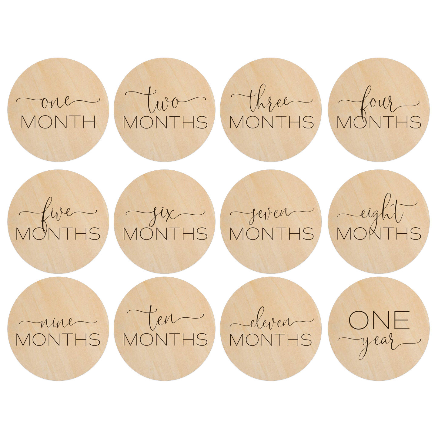 Madden - Wooden Milestone Set