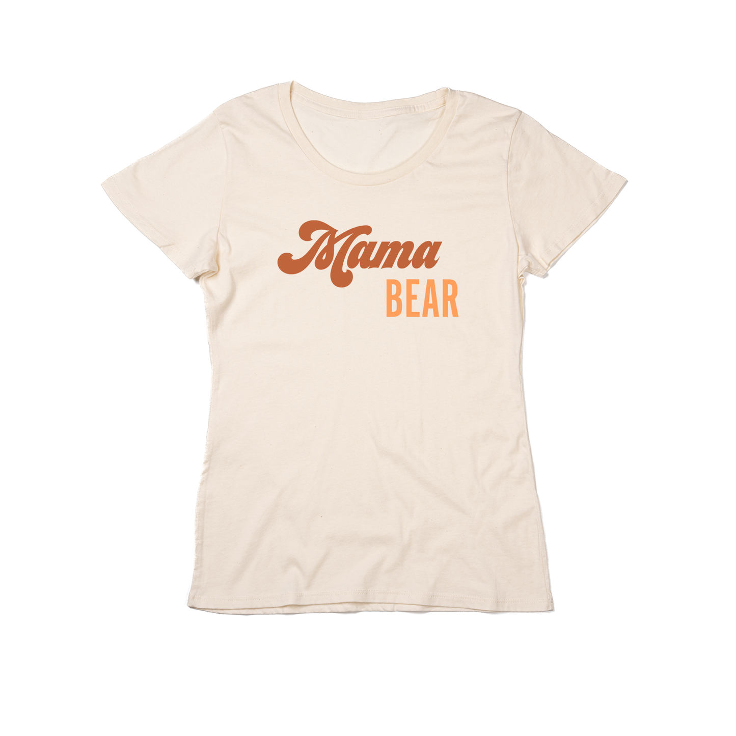 Mama Bear - Women's Fitted Tee (Natural)