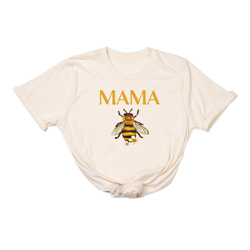 Mama Bee (Across Front) - Tee (Natural)