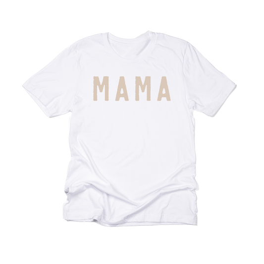 Mama (Rough,  Stone) - Tee (White)