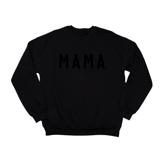 Mama (Rough, Black) - Sweatshirt (Black)
