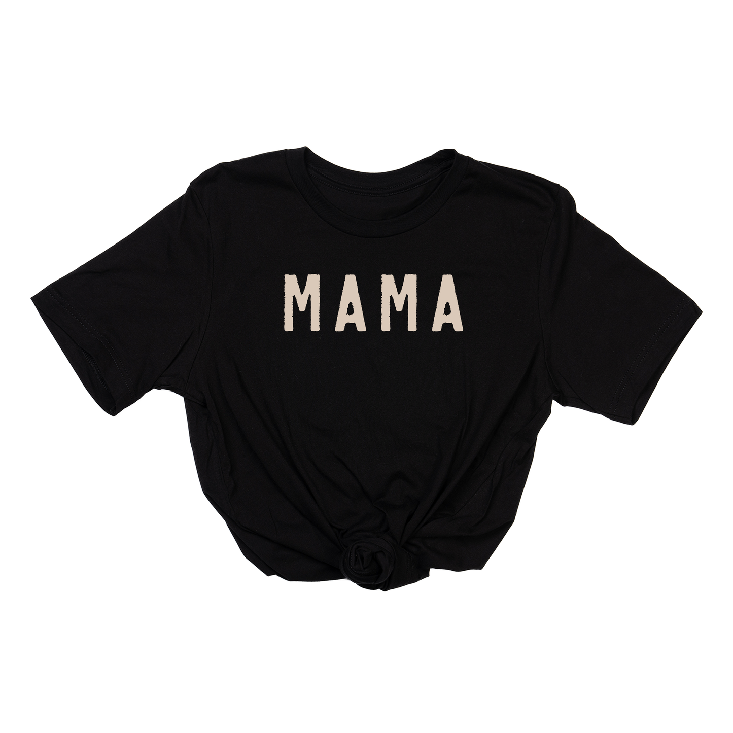 Mama (Rough,  Stone) - Tee (Black)