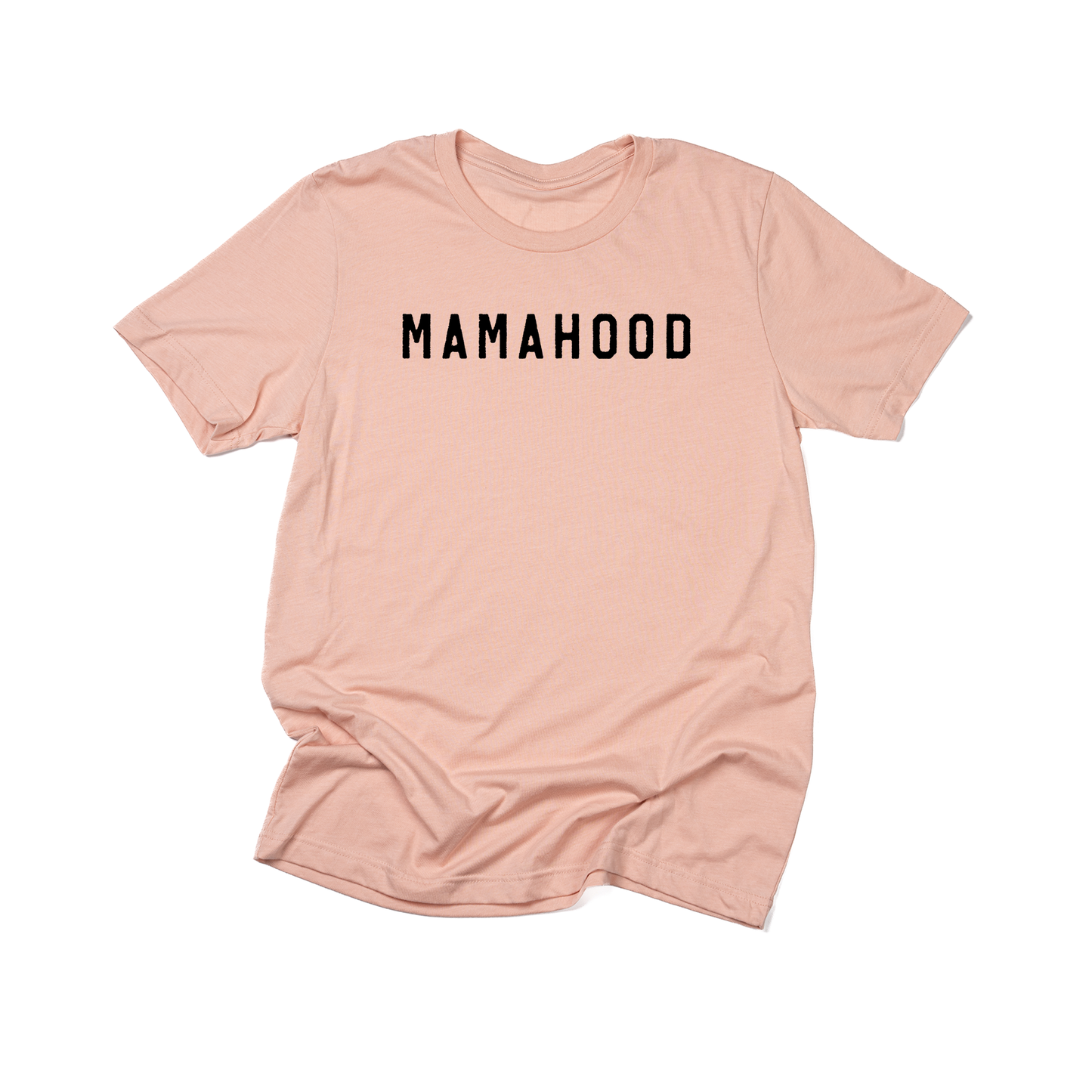 Mamahood (Rough) - Tee (Peach)