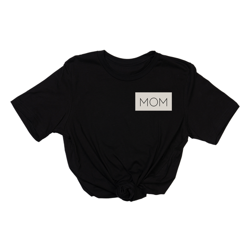 Mom (Boxed Collection, Pocket, Stone Box/Black Text) - Tee (Black)