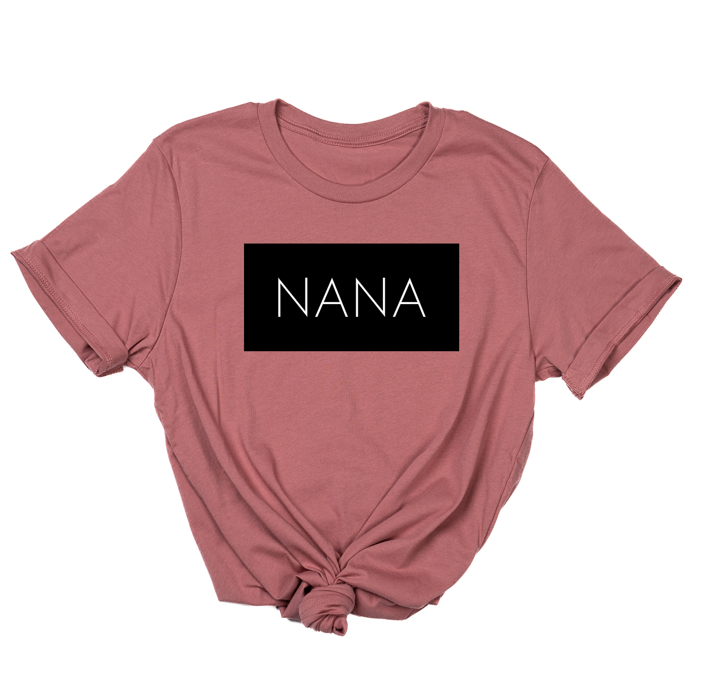 Nana (Boxed Collection, Black Box/White Text) - Tee (Mauve)