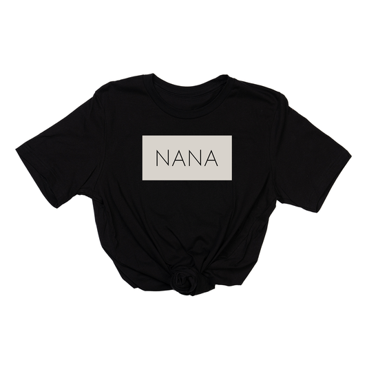 Nana (Boxed Collection, Stone Box/Black Text) - Tee (Black)