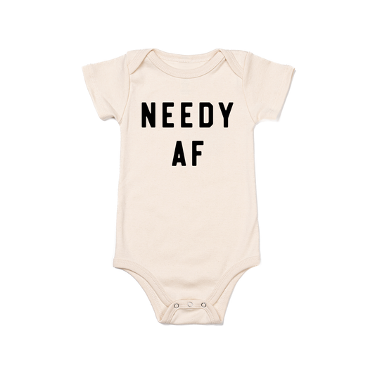 Needy AF - Bodysuit (Natural, Short Sleeve)