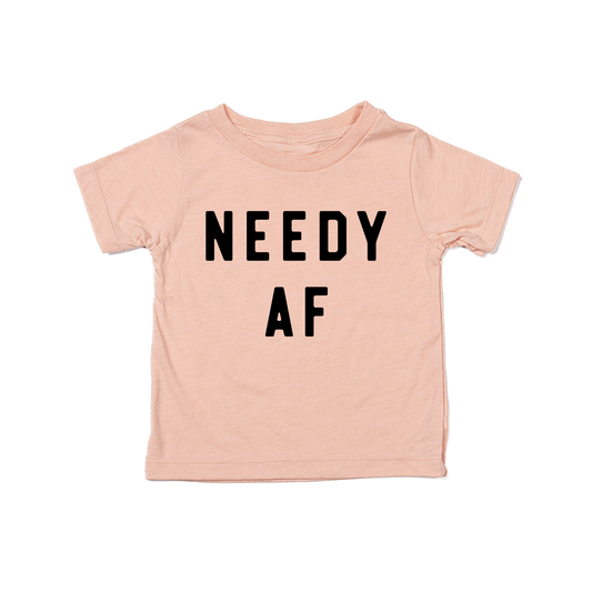 Needy AF - Kids Tee (Peach)
