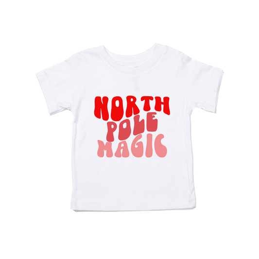 North Pole Magic - Kids Tee (White)
