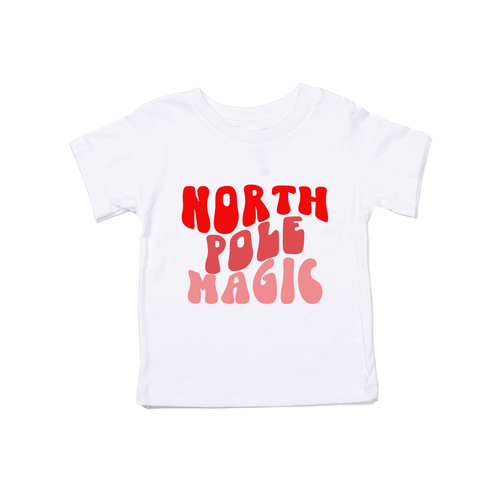 North Pole Magic - Kids Tee (White)