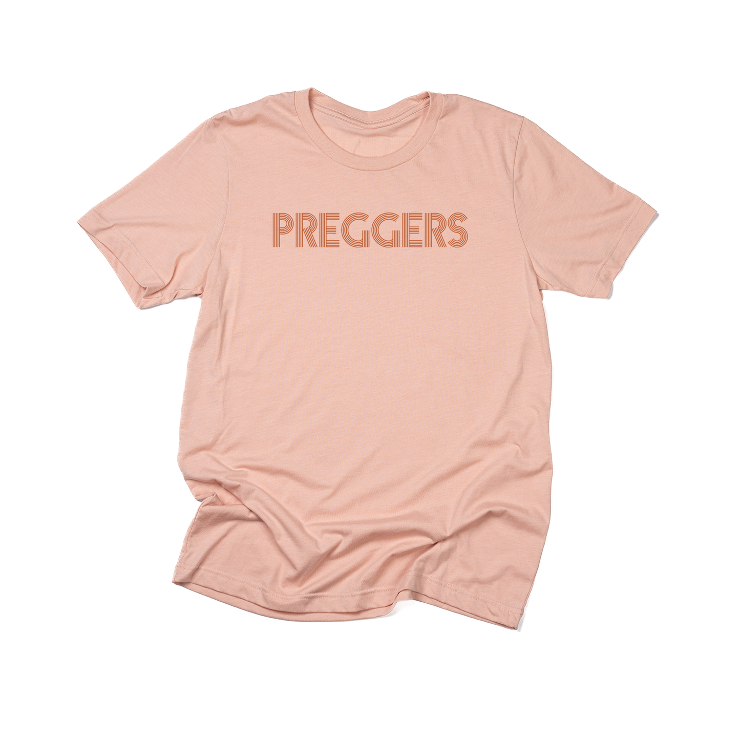 PREGGERS (Rust) - Tee (Peach)