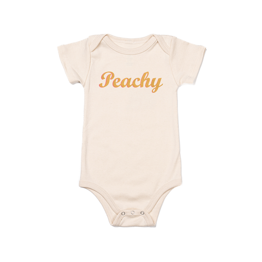 Peachy - Bodysuit (Natural, Short Sleeve)