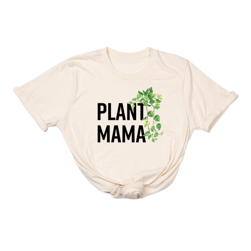 Plant Mama (Across Front) - Tee (Natural)