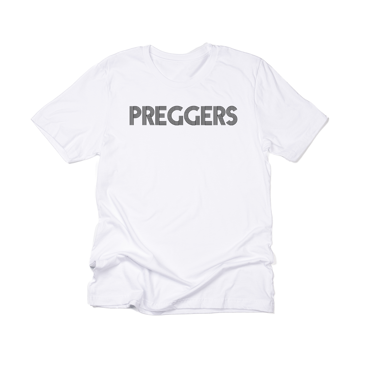 PREGGERS (Black) - Tee (White)