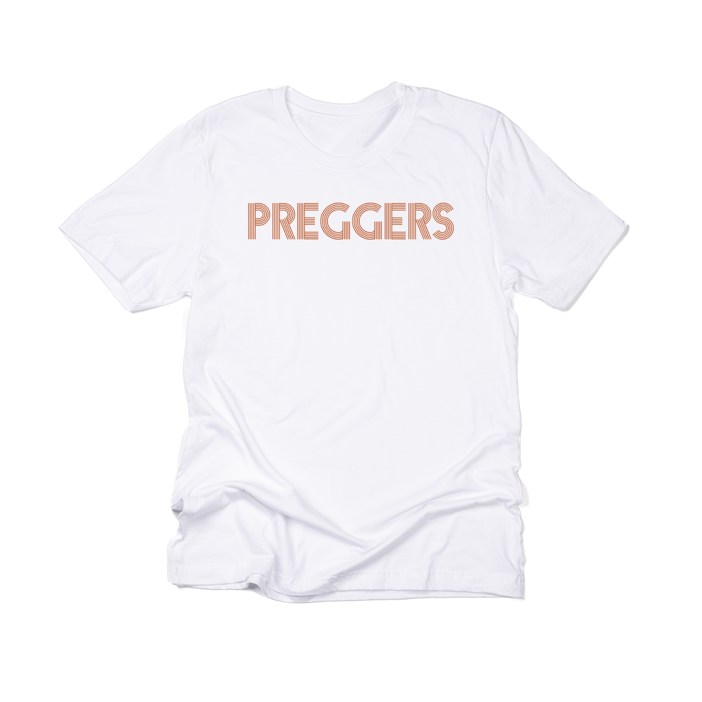 PREGGERS (Rust) - Tee (White)