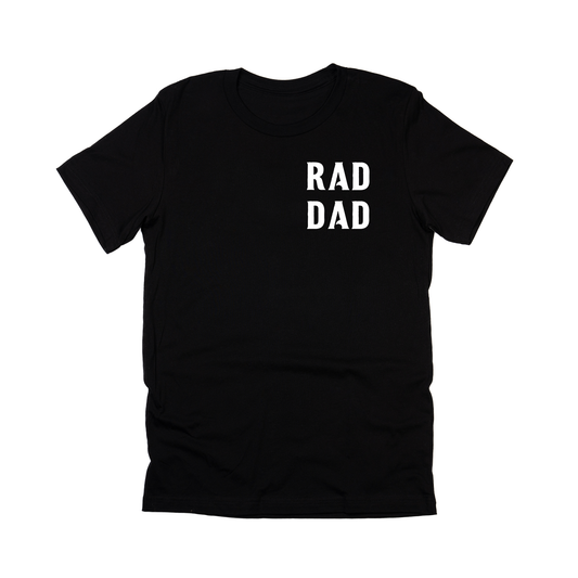 Rad Dad (White) - Tee (Black)