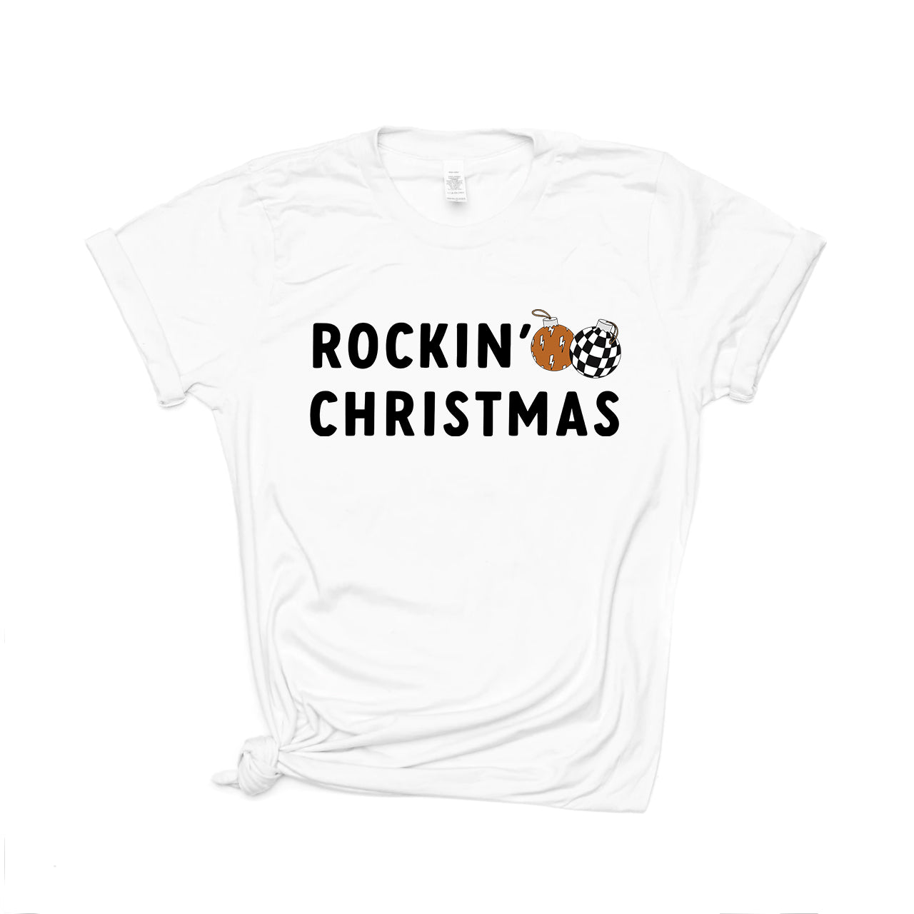 Rockin Christmas - Tee (White)