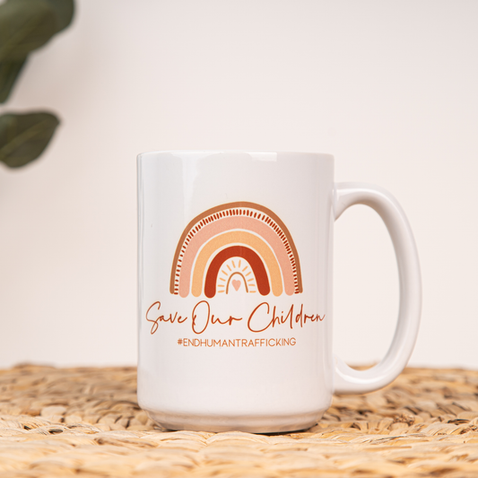 Save Our Children (Donation) - Coffee Mug (White)