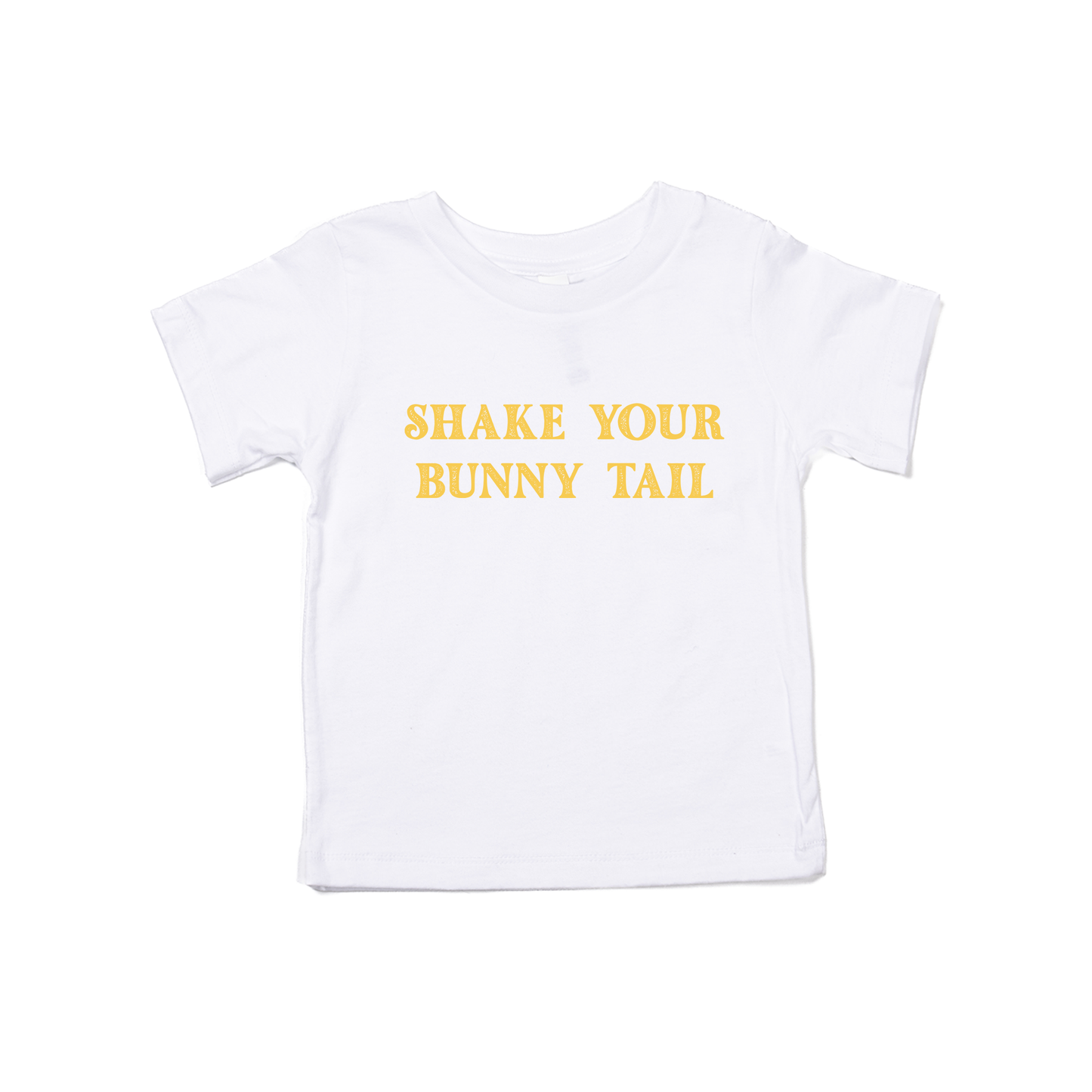 Shake Your Bunny Tail - Kids Tee (White)