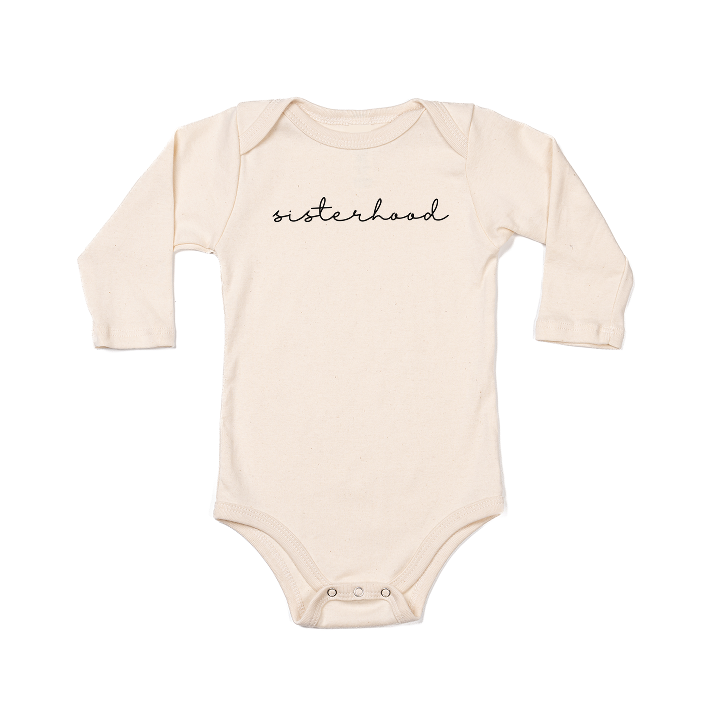 Sisterhood - Bodysuit (Natural, Long Sleeve)