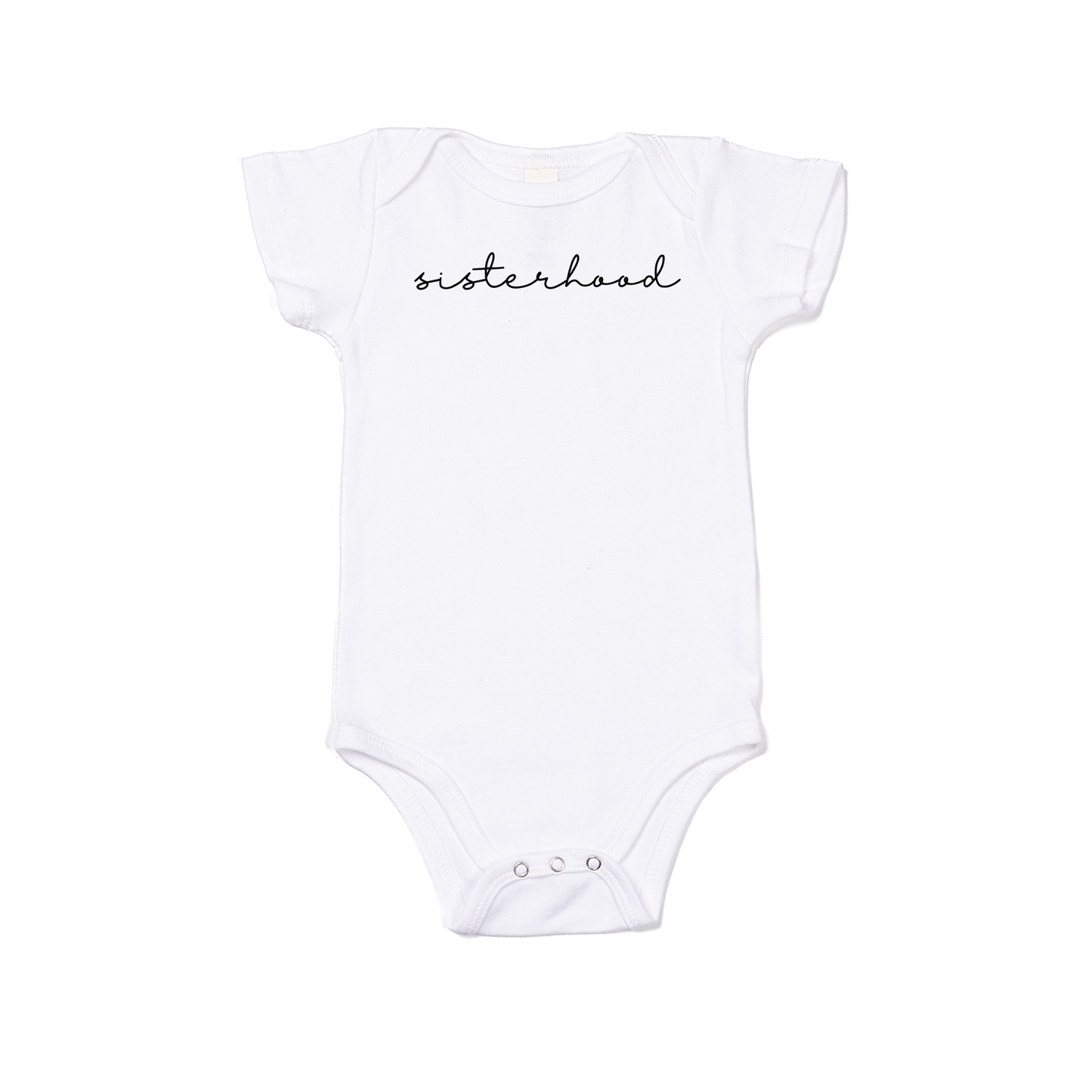 Sisterhood - Bodysuit (White, Short Sleeve)