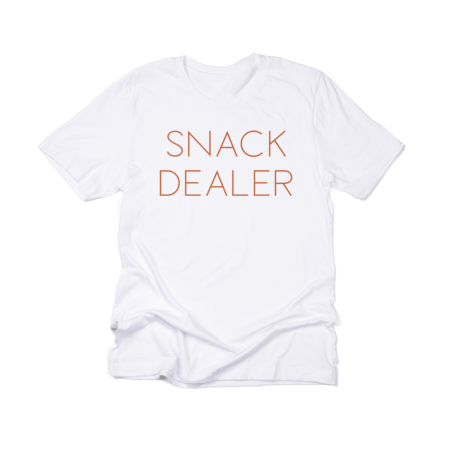 Snack Dealer (Rust) - Tee (White)