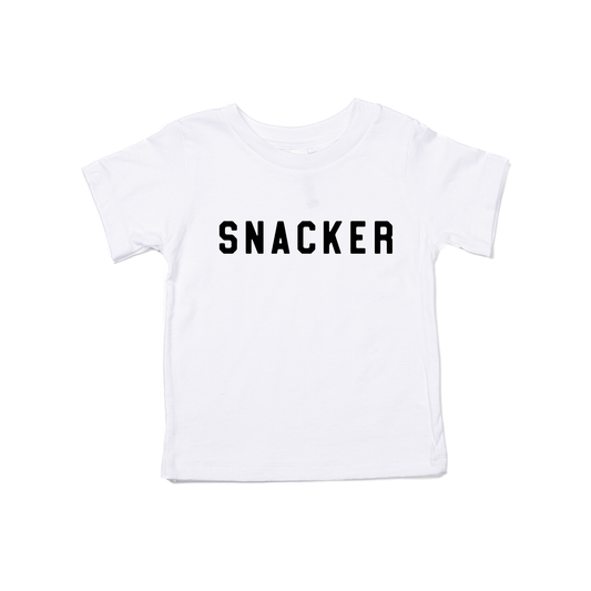 Snacker - Kids Tee (White)