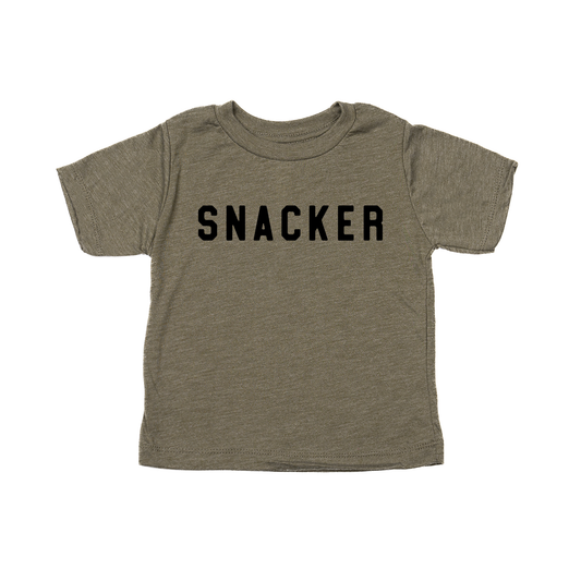 Snacker - Kids Tee (Olive)