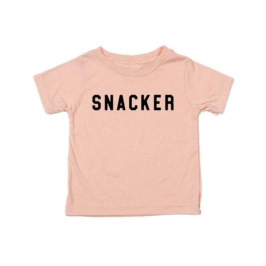 Snacker - Kids Tee (Peach)