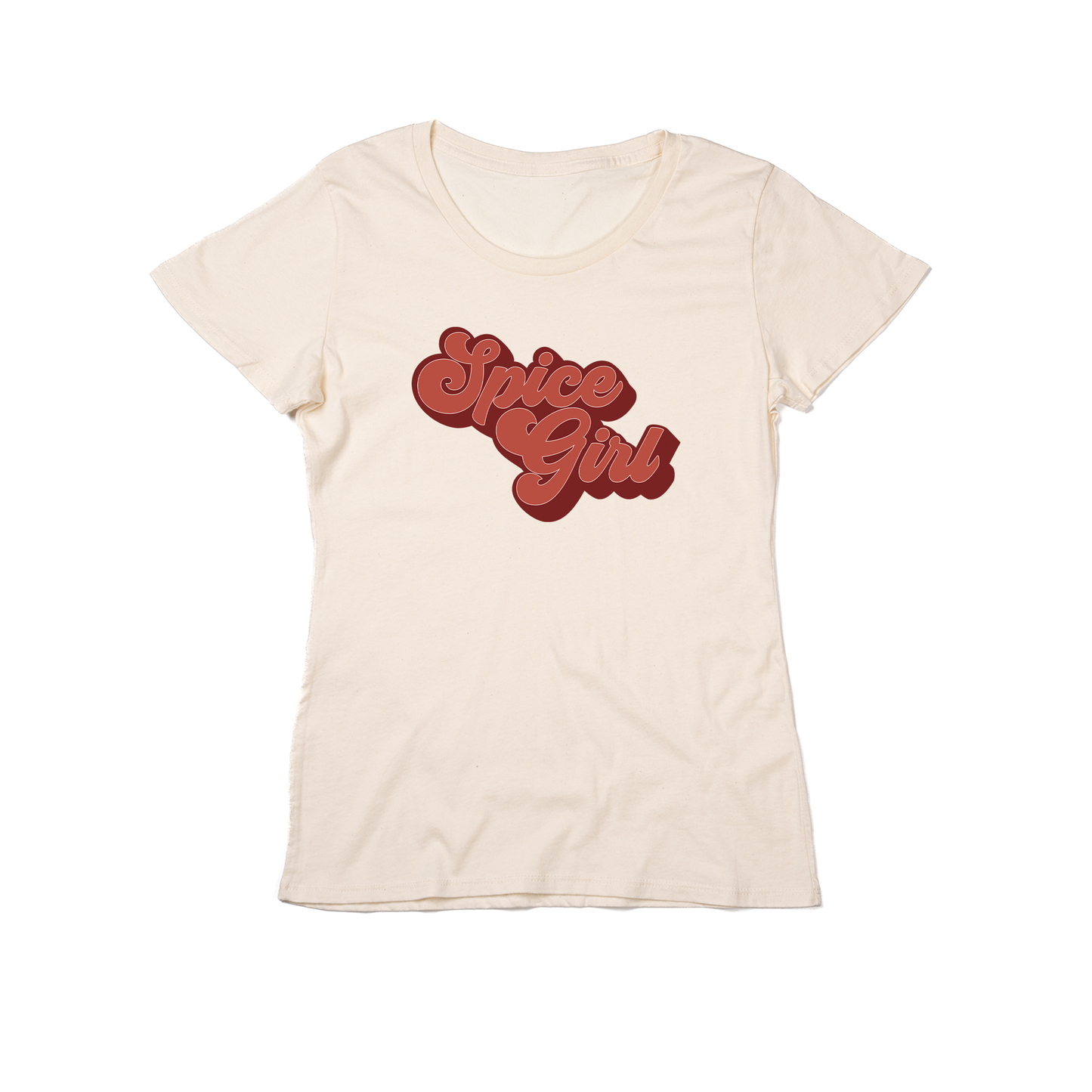 Spice Girl (Retro) - Women's Fitted Tee (Natural)