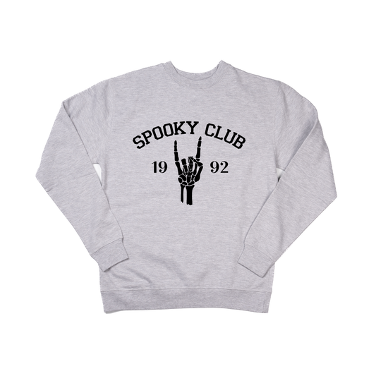 Spooky Club - Sweatshirt (Heather Gray)