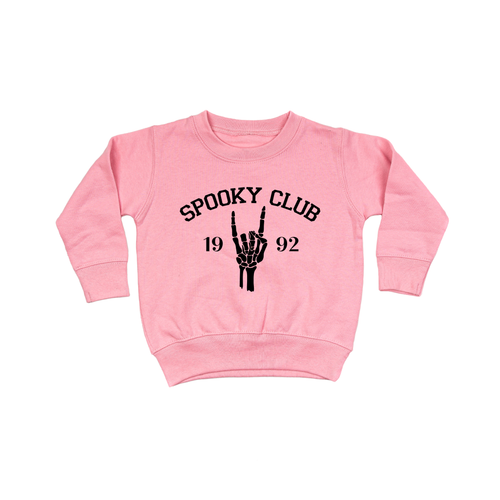 Spooky Club - Kids Sweatshirt (Pink)