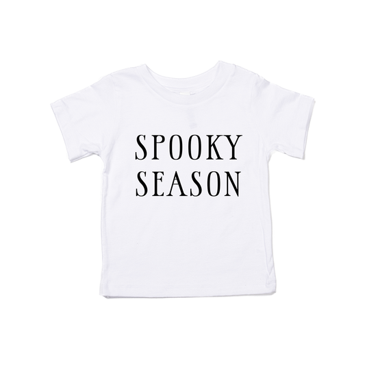 Spooky Season (Black) - Kids Tee (White)