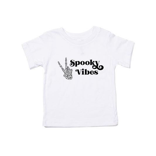 Spooky Vibes (Black) - Kids Tee (White)