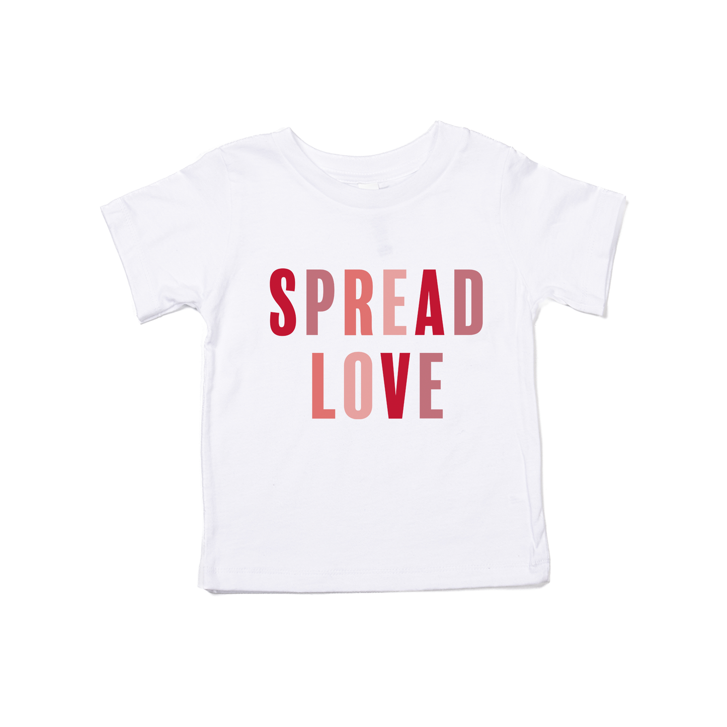 Spread Love - Kids Tee (White)