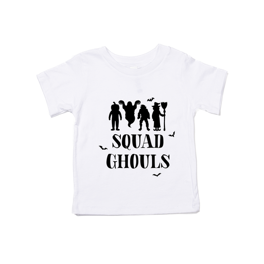 Squad Ghouls (Black) - Kids Tee (White)