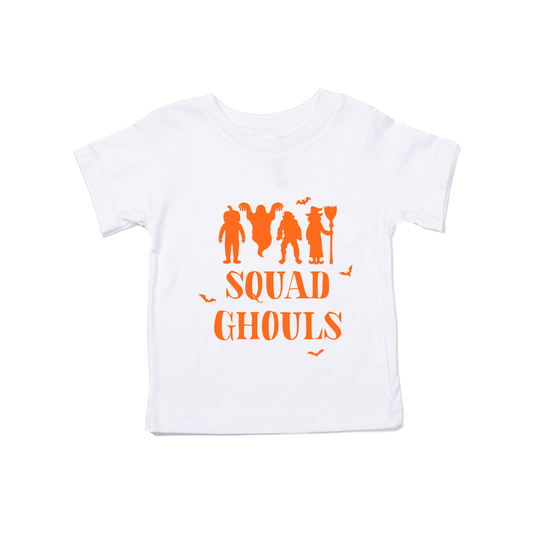 Squad Ghouls (Orange) - Kids Tee (White)