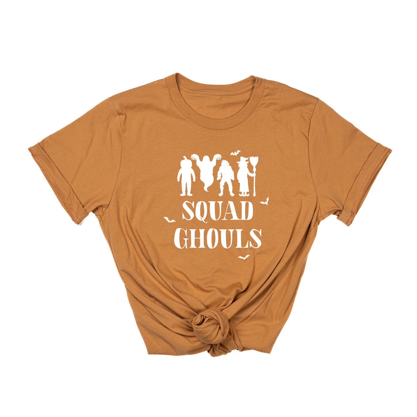Squad Ghouls (White) - Tee (Camel)