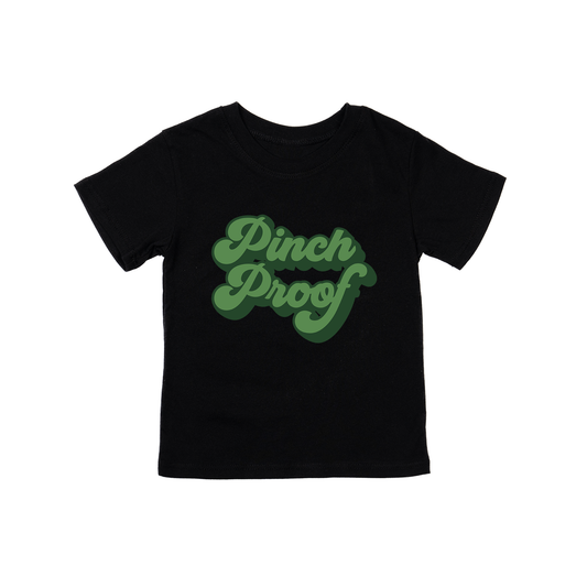 Pinch Proof (St. Patrick's) - Kids Tee (Black)