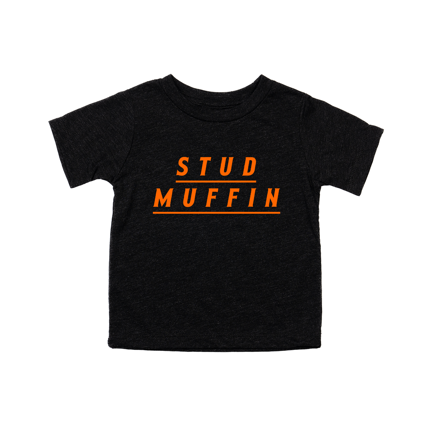 STUD MUFFIN - Kids Tee (Charcoal Black)