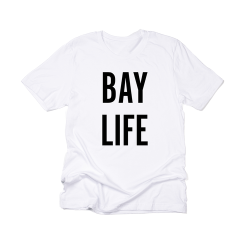 Bay Life (Black) - Tee (White)