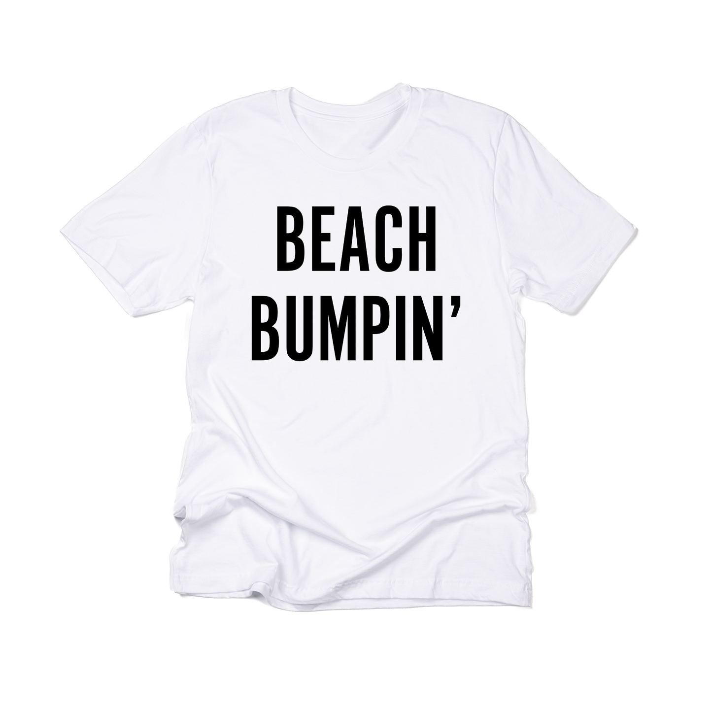 Beach Bumpin' (Black) - Tee (White)