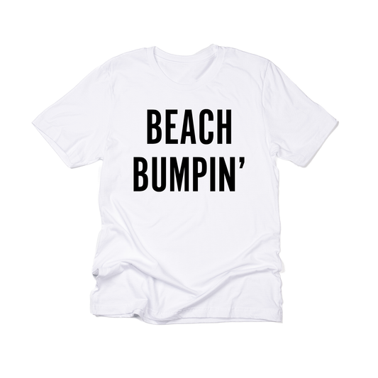 Beach Bumpin' (Black) - Tee (White)