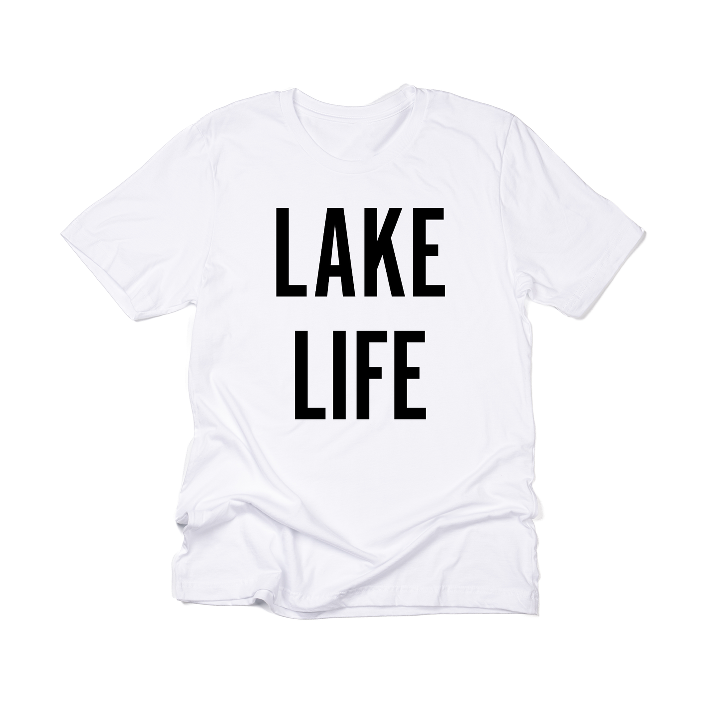 Lake Life (Black) - Tee (White)