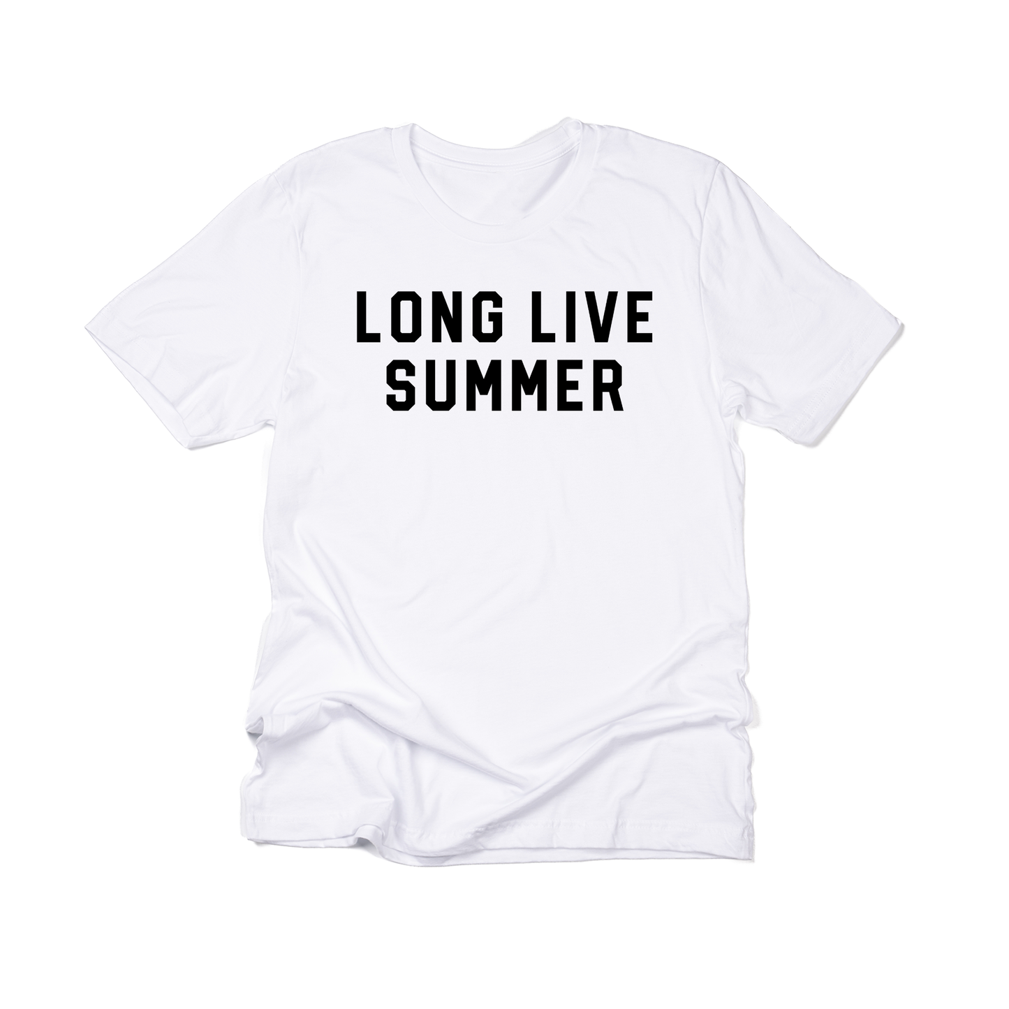 Long Live Summer (Black) - Tee (White)