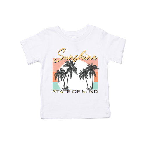 Sunshine State of Mind - Kids Tee (White)