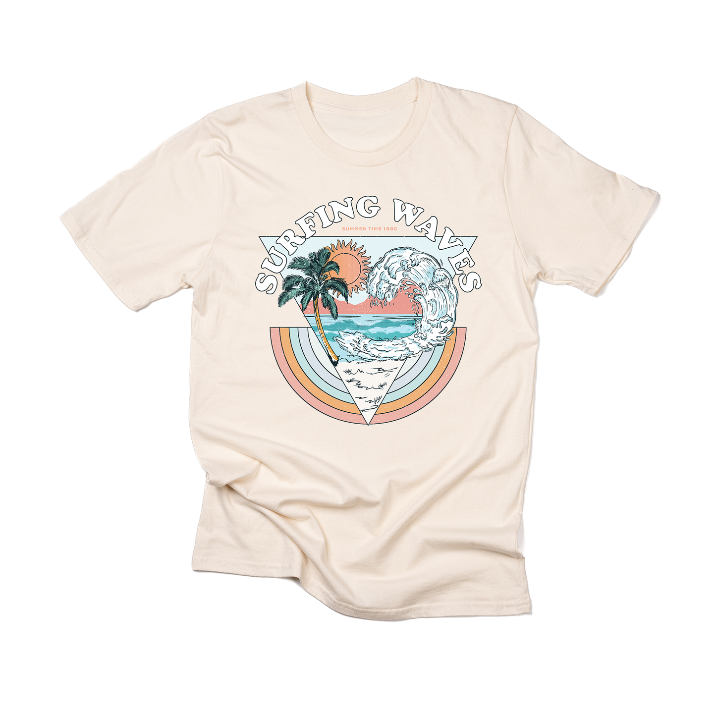 Surfing Waves 1990 - Tee (Vintage Natural)