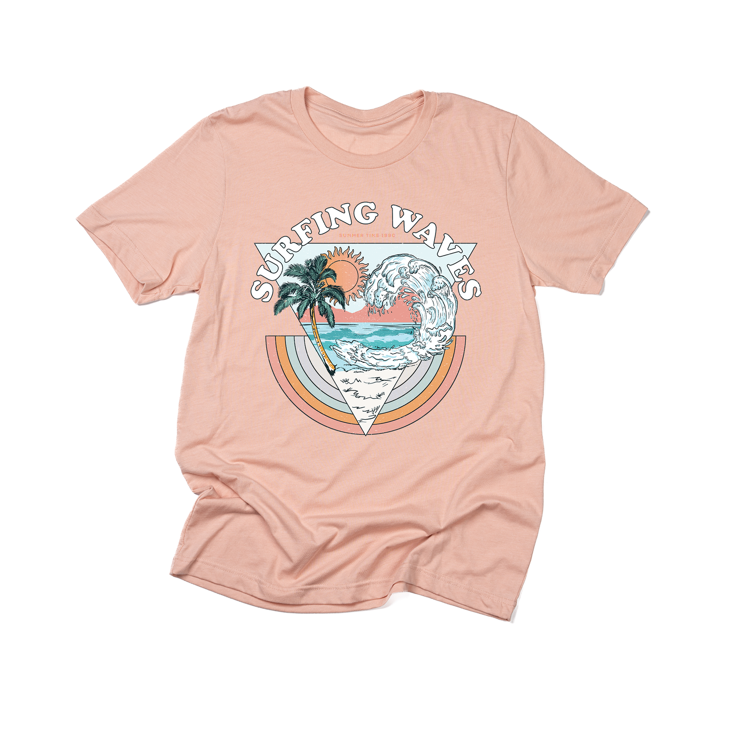 Surfing Waves 1990 - Tee (Peach)