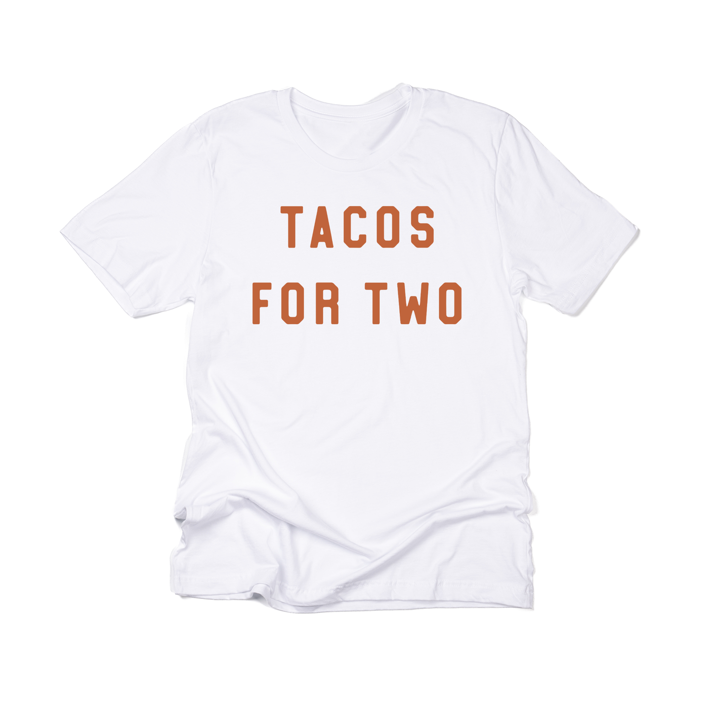 Tacos For Two (Rust) - Tee (White)